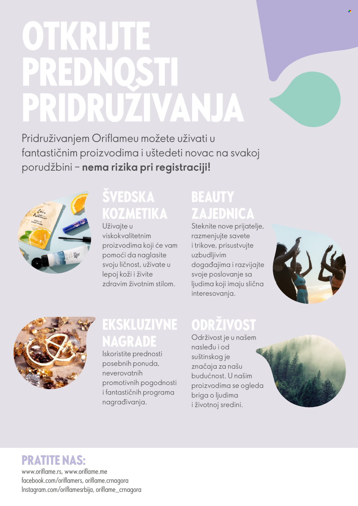 Oriflame katalog. Stranica 4