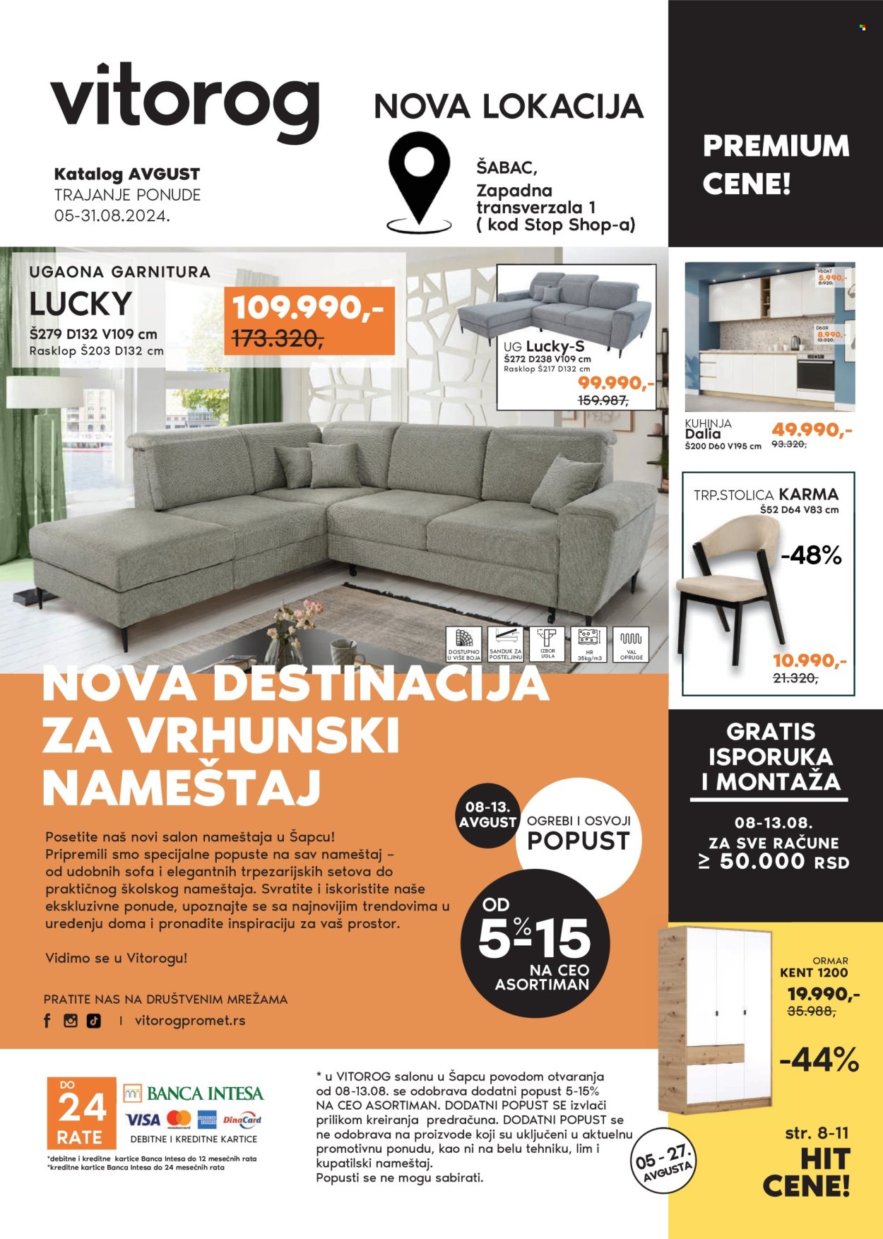 Vitorog katalog - 05.08.2024 - 31.08.2024. Stranica 1