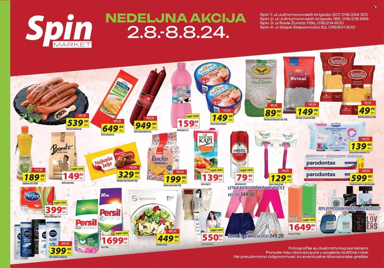 Spin Market katalog - 02.08.2024 - 08.08.2024. Stranica 1