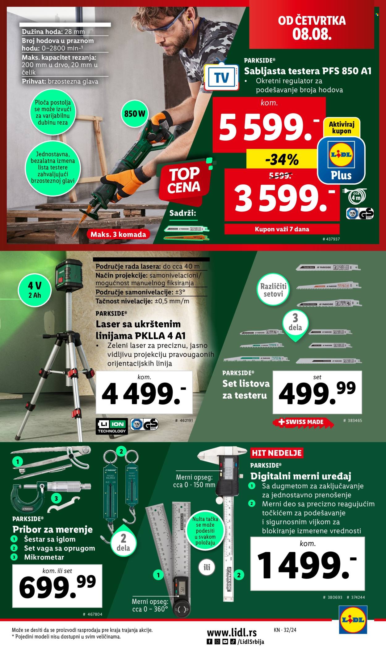 Lidl katalog - 08.08.2024 - 14.08.2024. Stranica 9