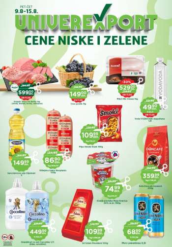 Univerexport katalog - 09.08.2024 - 15.08.2024.