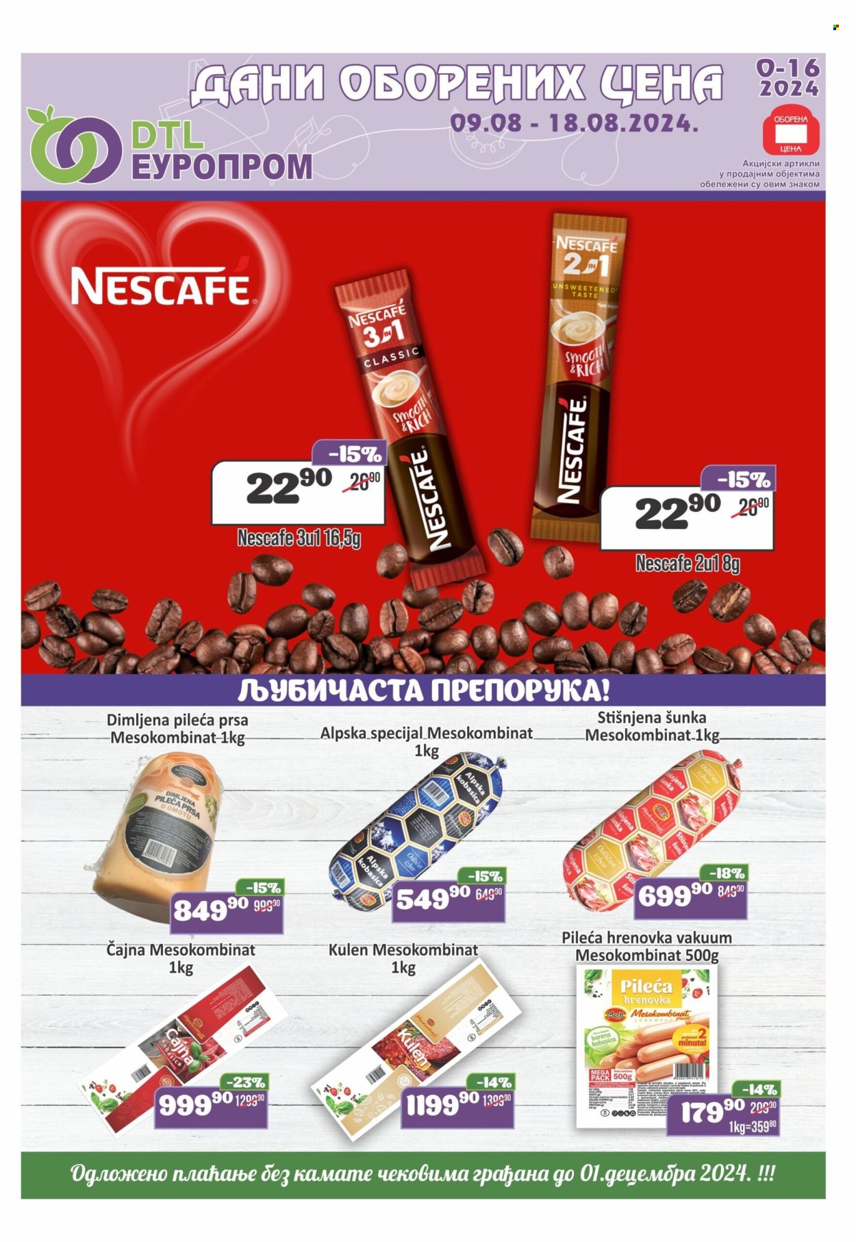 Europrom katalog - 09.08.2024 - 18.08.2024. Stranica 1