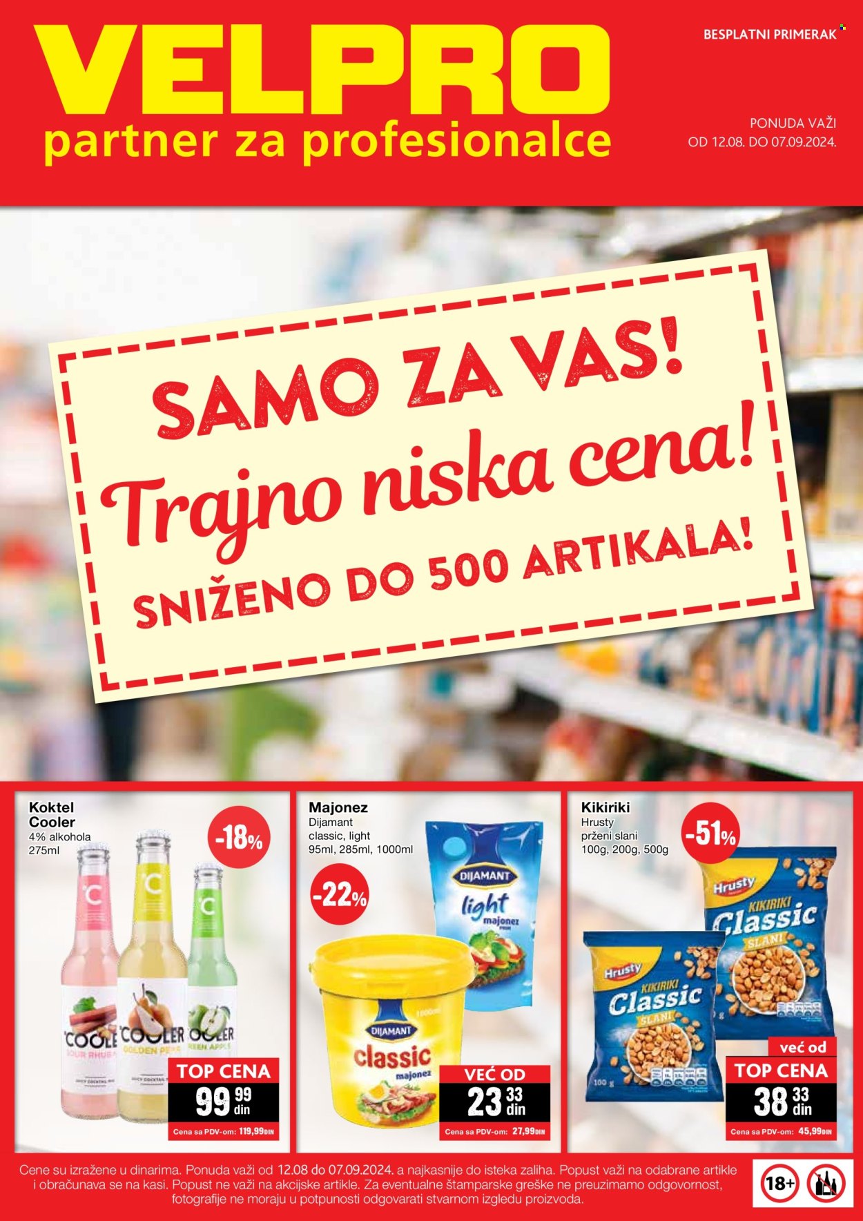Velpro katalog - 12.08.2024 - 07.09.2024. Stranica 1