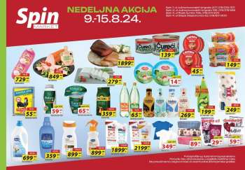 Spin Market katalog - 09.08.2024 - 15.08.2024.