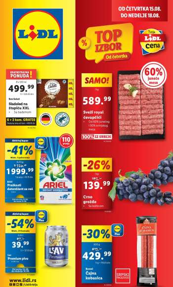 Lidl katalog - 15.08.2024 - 21.08.2024.