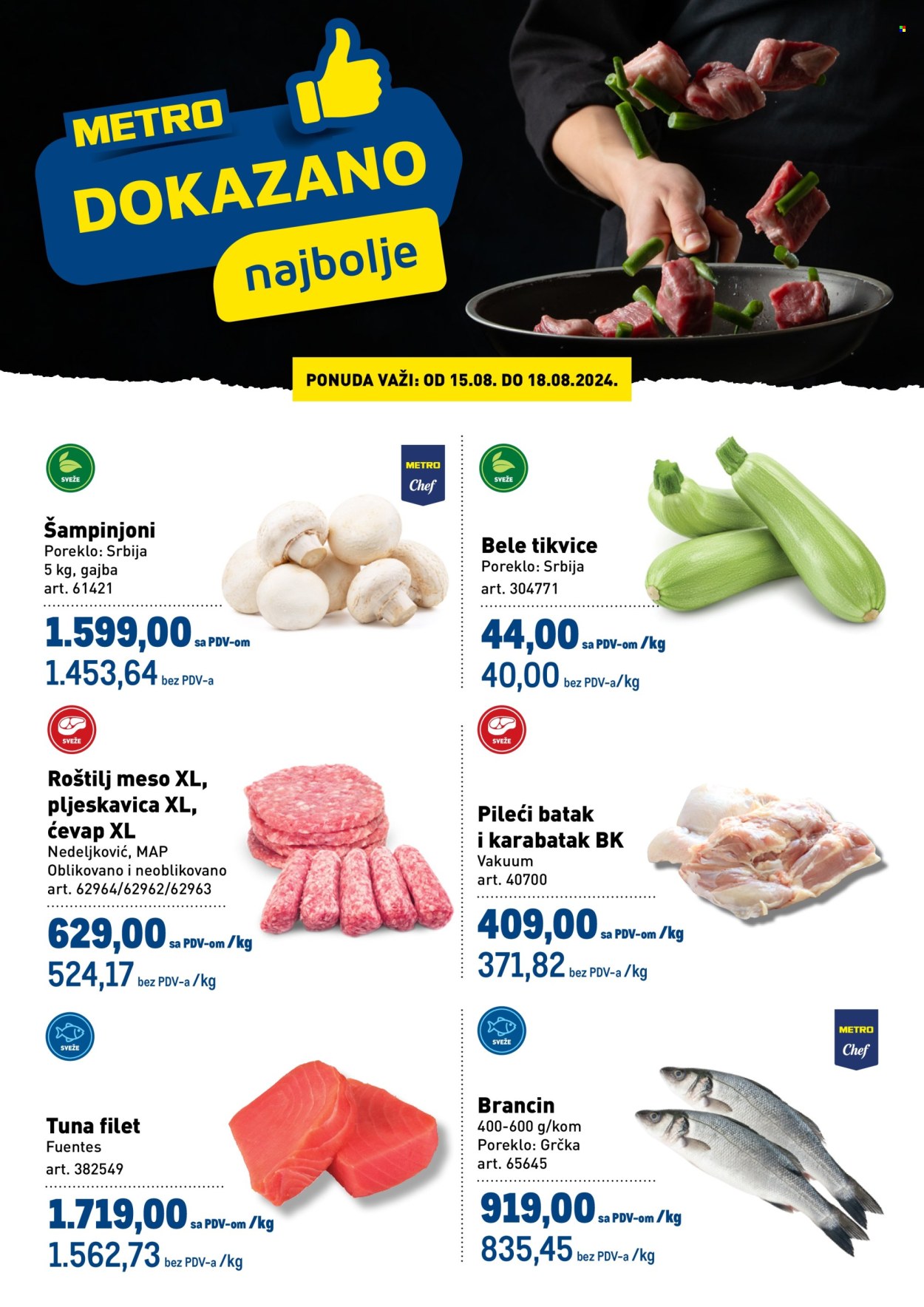 Metro katalog - 15.08.2024 - 18.08.2024. Stranica 1