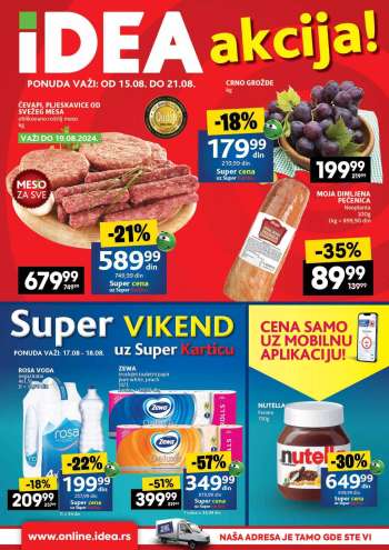 Idea katalog - 15.08.2024 - 21.08.2024.