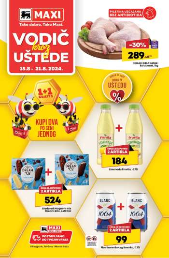 Maxi katalog - 15.08.2024 - 21.08.2024.