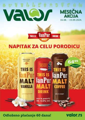 Valor katalog - 16.08.2024 - 15.09.2024.
