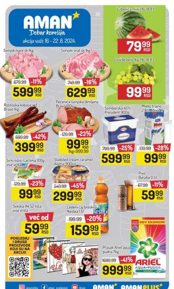 Aman katalog - 16.08.2024 - 22.08.2024.