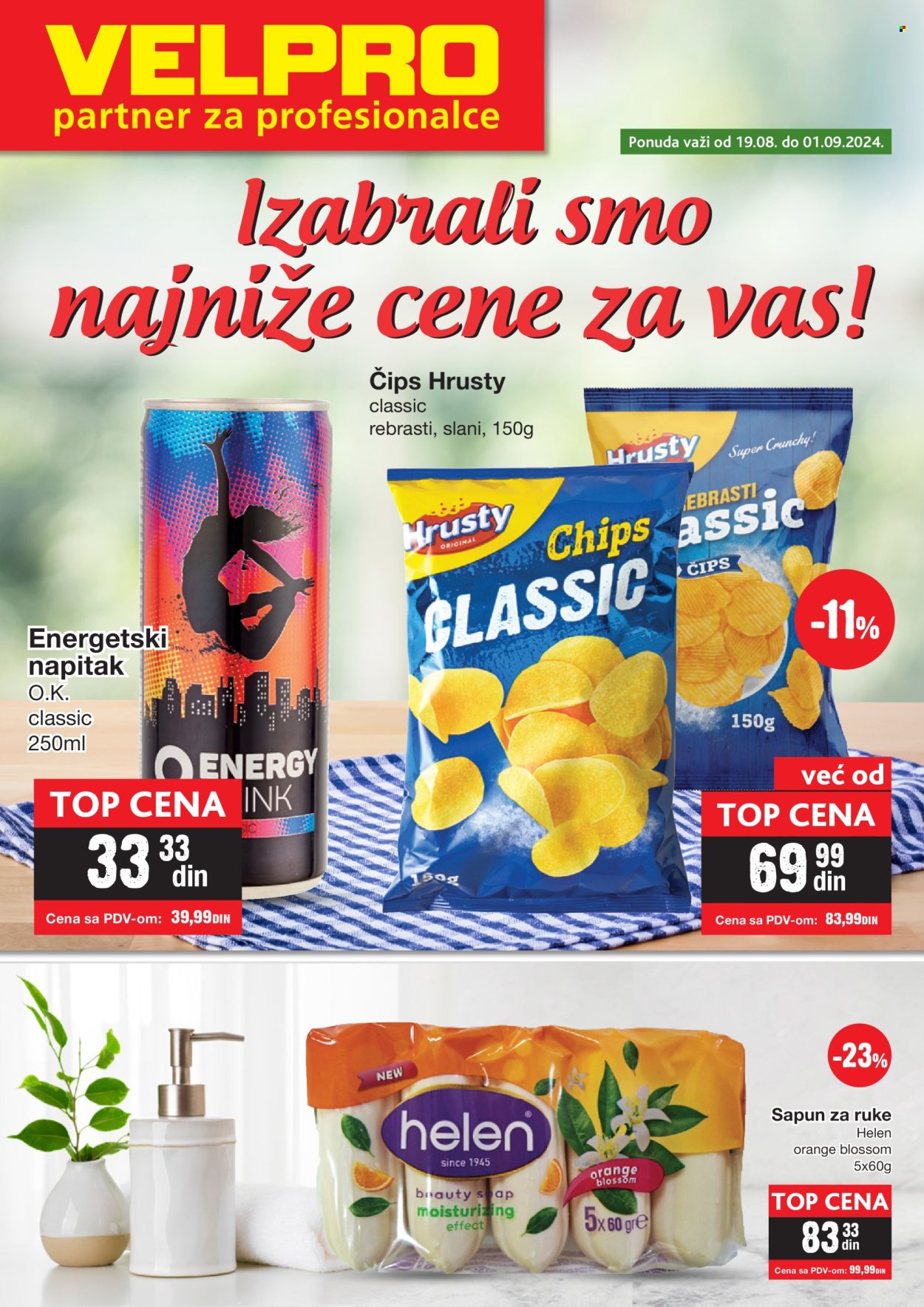 Velpro katalog - 19.08.2024 - 01.09.2024. Stranica 1