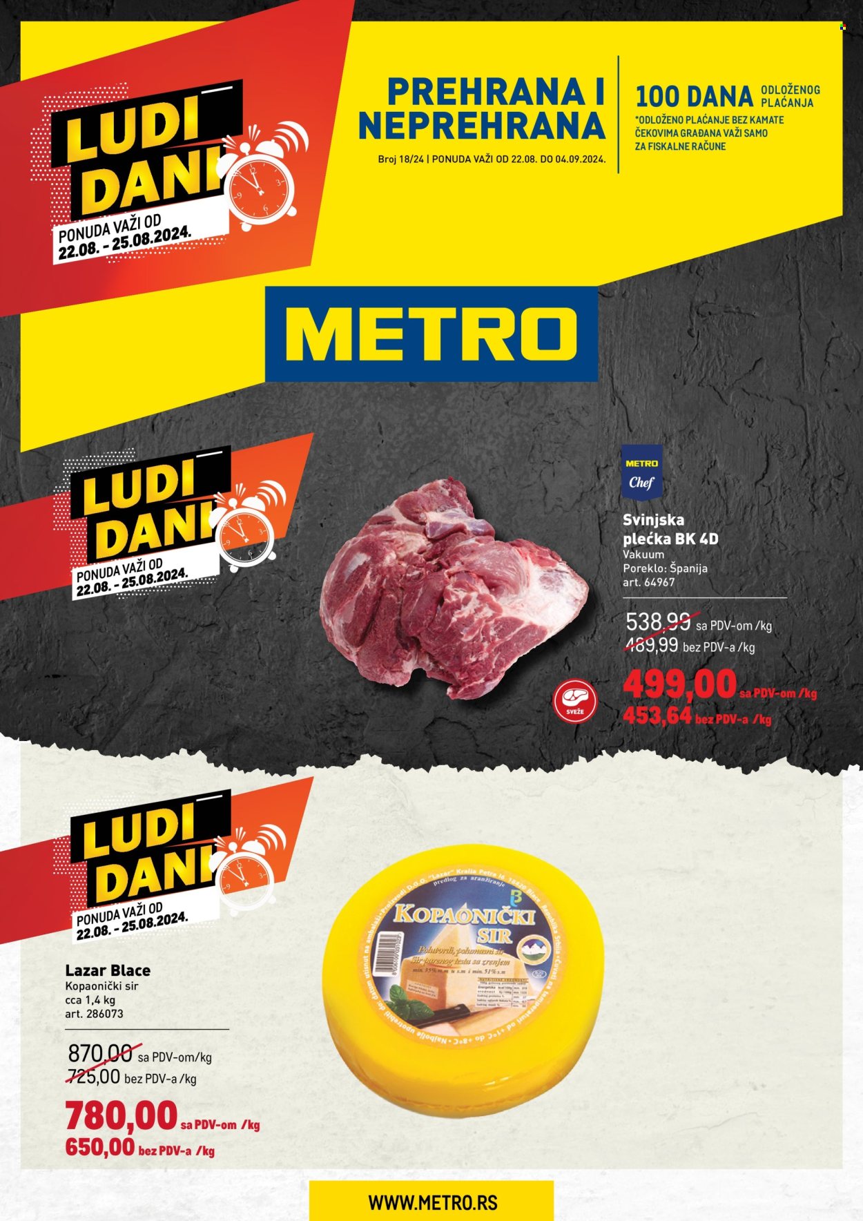 Metro katalog - 22.08.2024 - 04.09.2024. Stranica 1