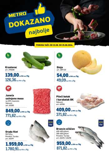 Metro katalog - 22.08.2024 - 25.08.2024.