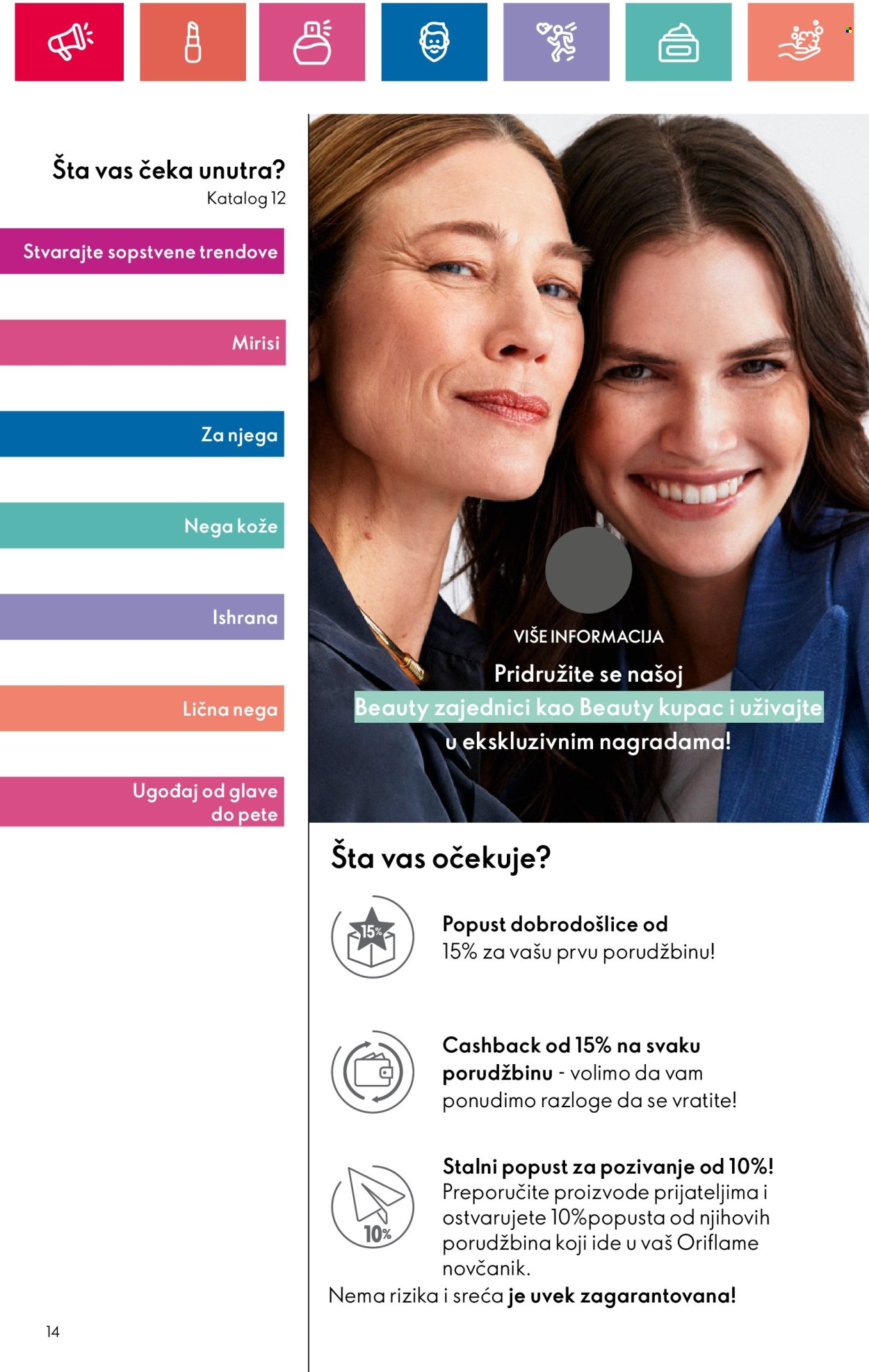 Oriflame katalog - 22.08.2024 - 11.09.2024. Stranica 14