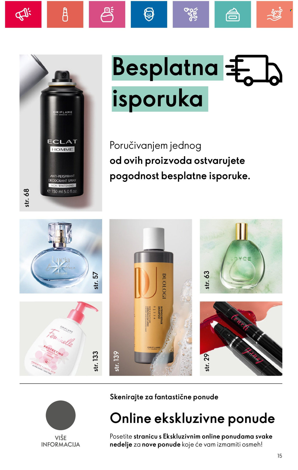 Oriflame katalog - 22.08.2024 - 11.09.2024. Stranica 15