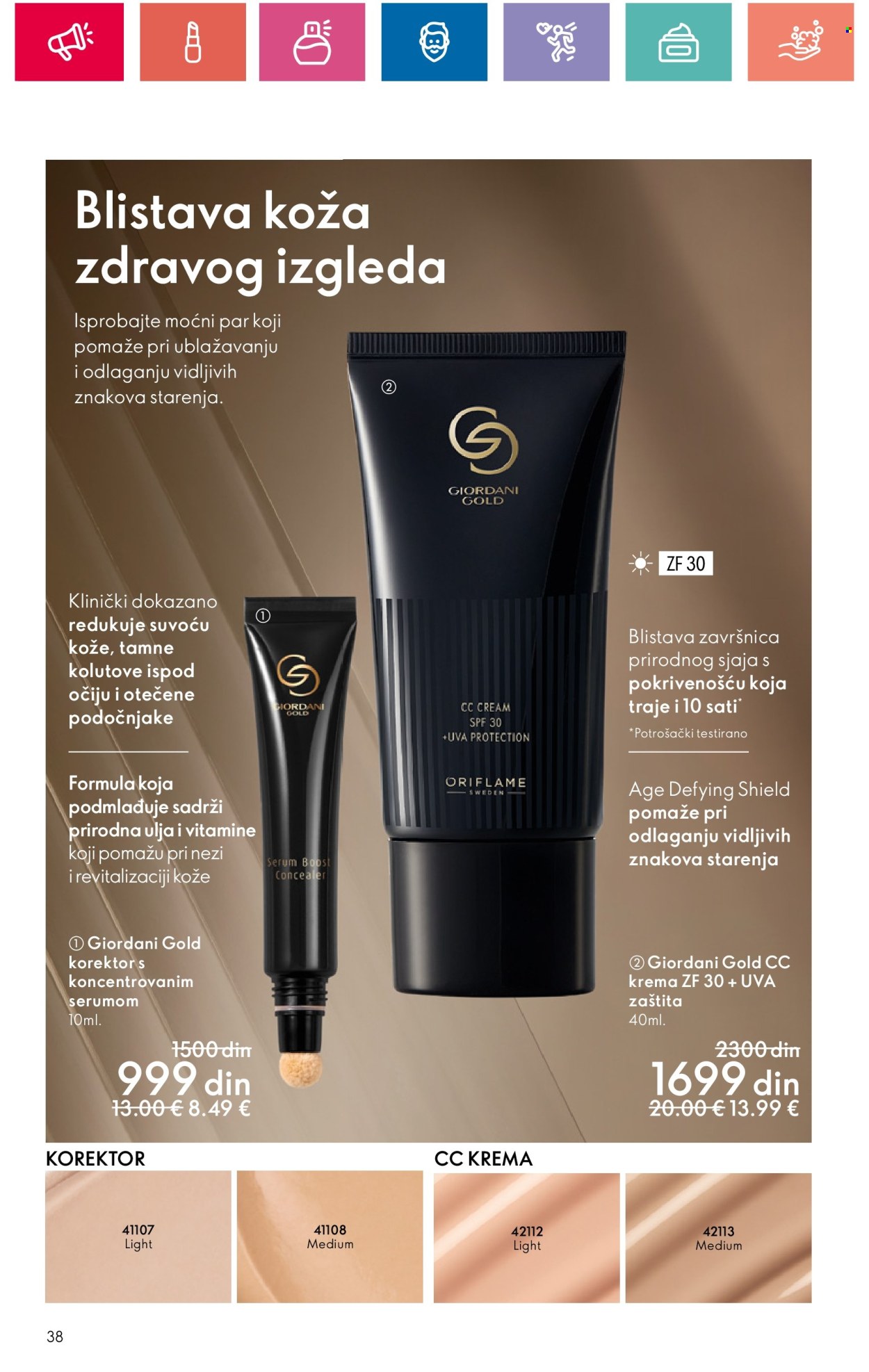 Oriflame katalog - 22.08.2024 - 11.09.2024. Stranica 38