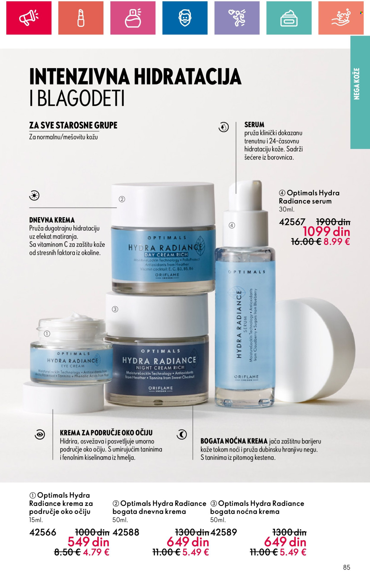 Oriflame katalog - 22.08.2024 - 11.09.2024. Stranica 85