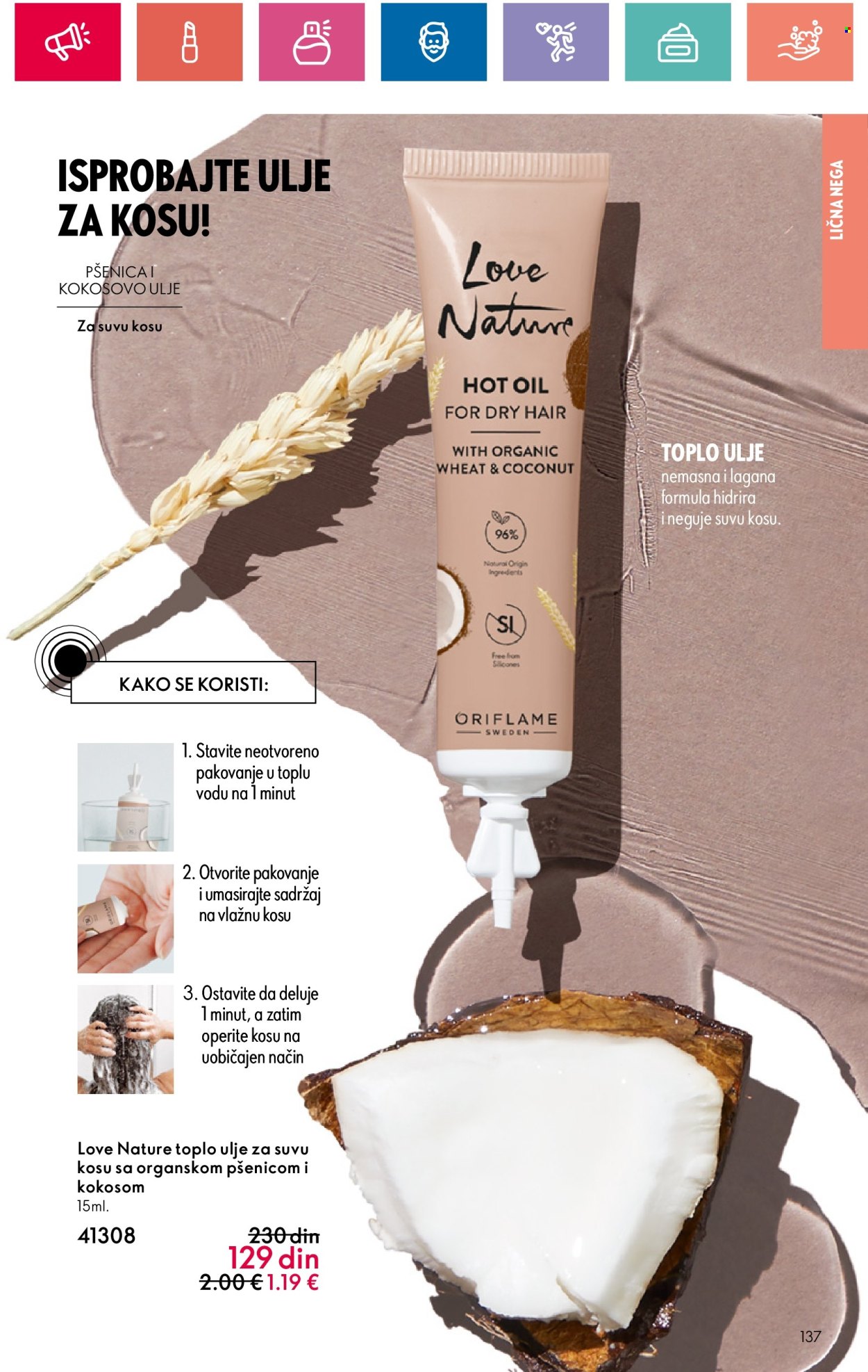 Oriflame katalog - 22.08.2024 - 11.09.2024. Stranica 137