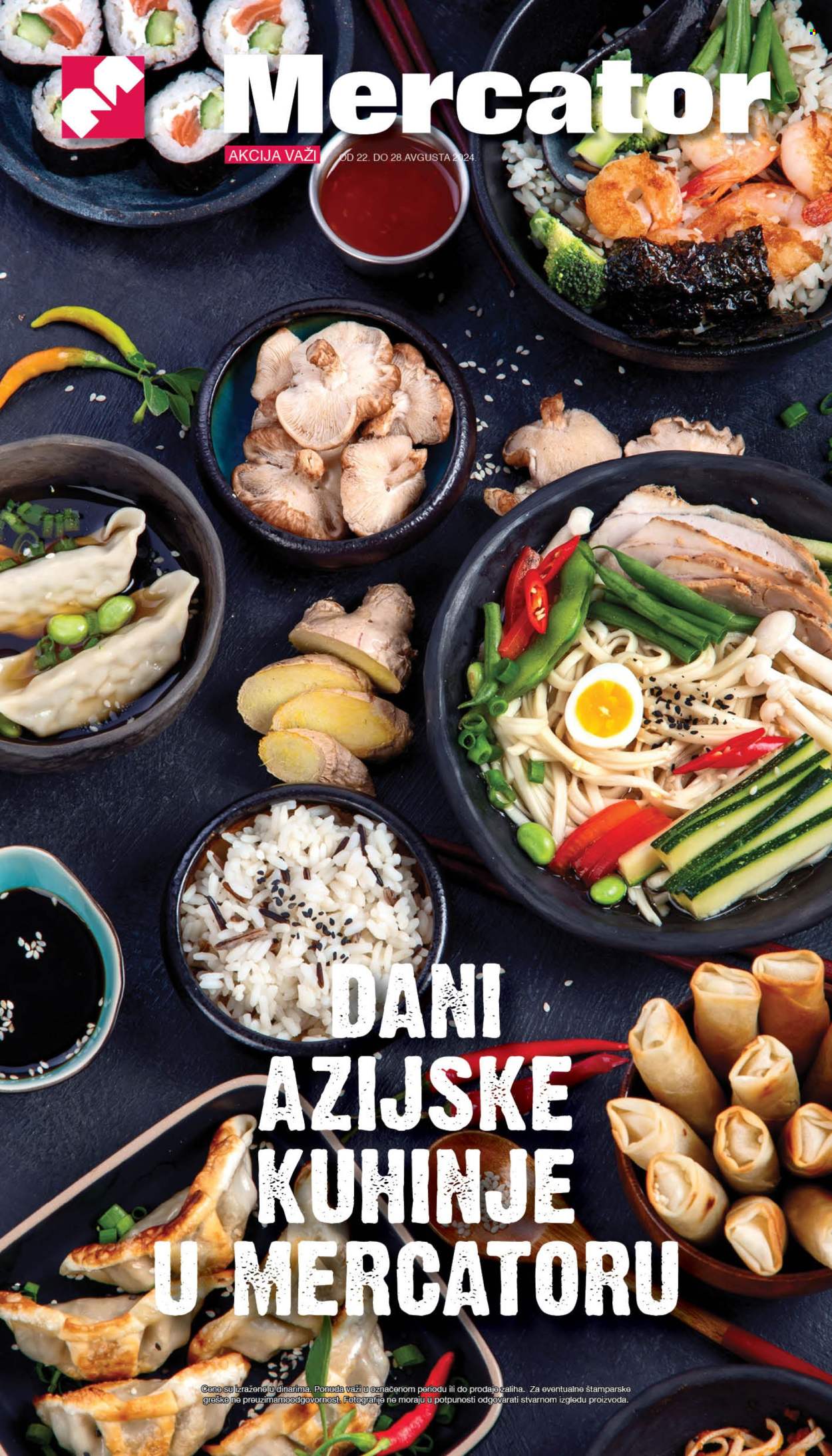 Mercator Centar katalog - 22.08.2024 - 28.08.2024. Stranica 1