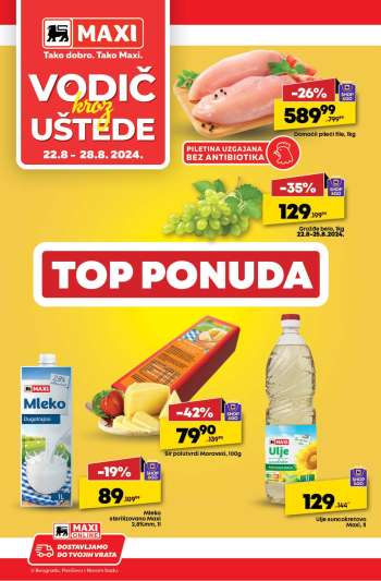 Maxi katalog - 22.08.2024 - 28.08.2024.