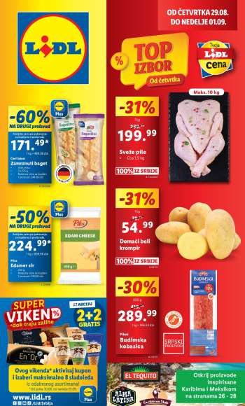 Lidl katalog - 29.08.2024 - 04.09.2024.