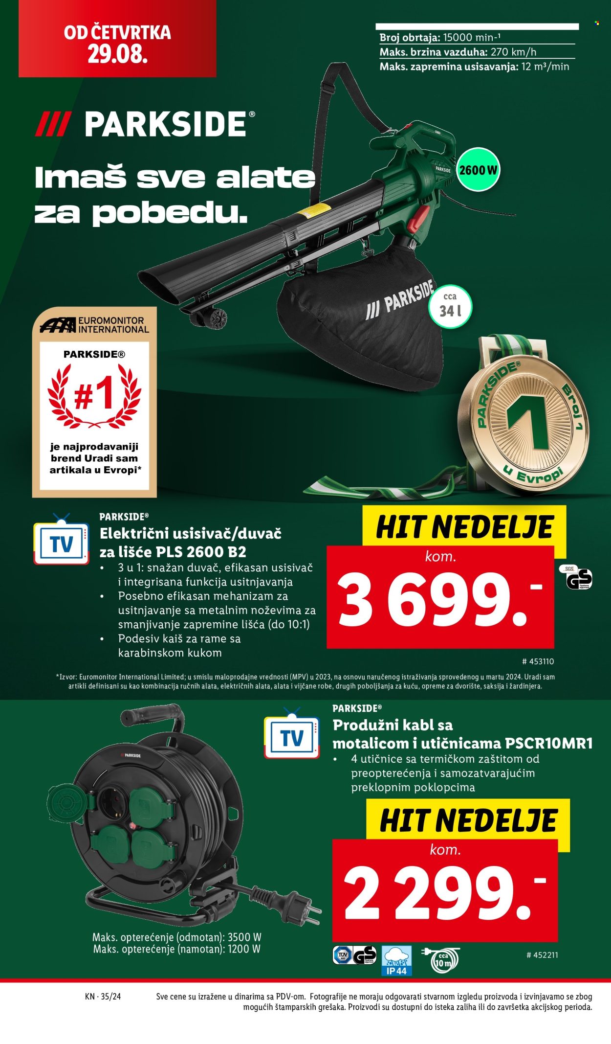 Lidl katalog - 29.08.2024 - 04.09.2024. Stranica 2