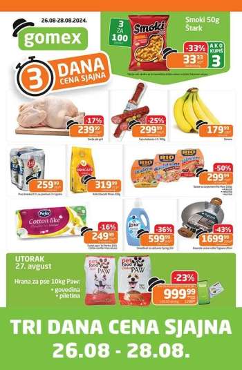 Gomex katalog - 26.08.2024 - 28.08.2024.