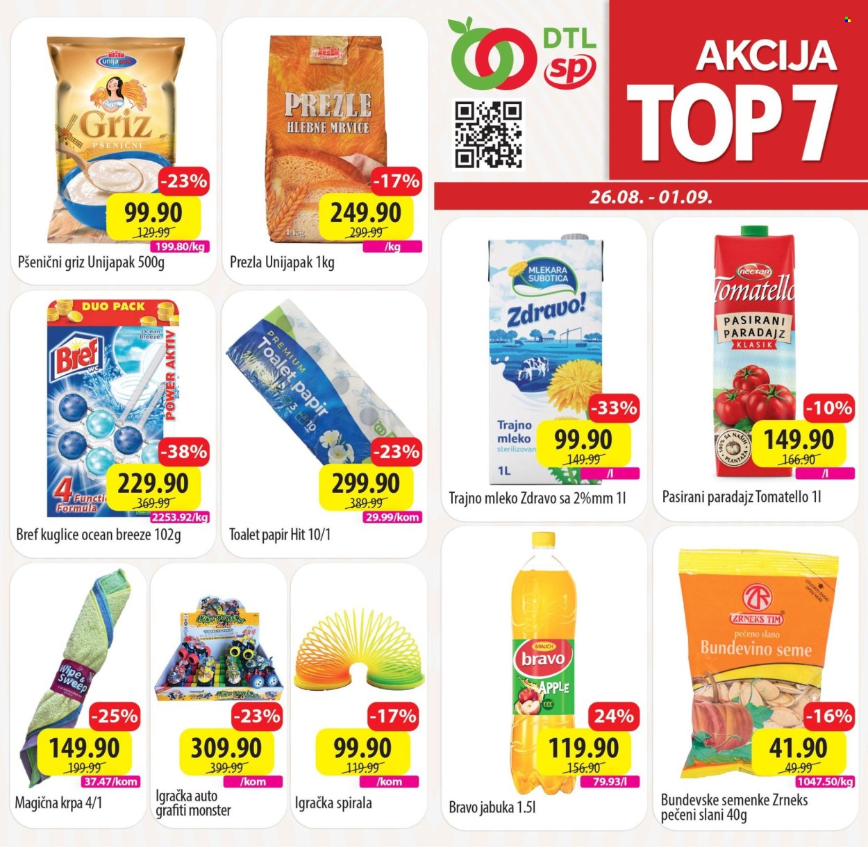 Senta Promet katalog - 26.08.2024 - 01.09.2024. Stranica 1