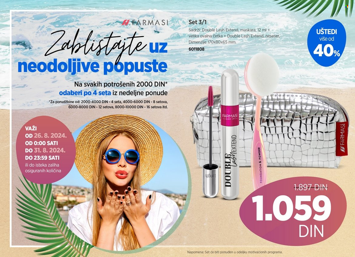 Farmasi katalog - 26.08.2024 - 31.08.2024. Stranica 1