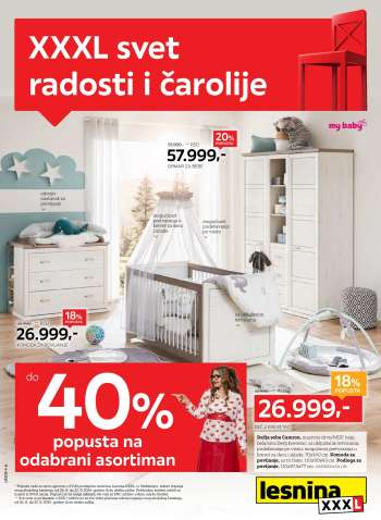 Lesnina XXXL katalog - 26.08.2024 - 22.09.2024.