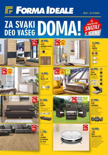 Forma Ideale katalog - 26.08.2024 - 21.09.2024.