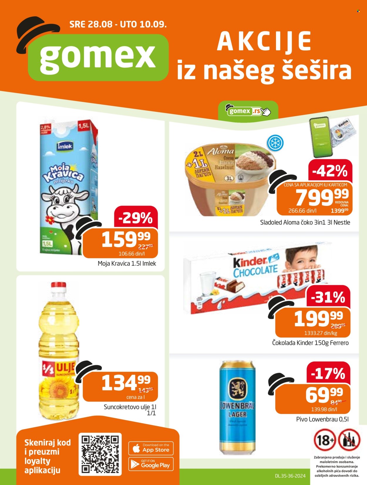 Gomex katalog - 28.08.2024 - 10.09.2024. Stranica 1
