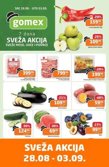 Gomex katalog - 28.08.2024 - 03.09.2024.