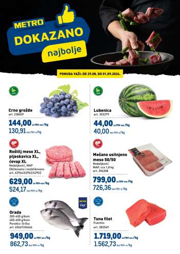 Metro katalog - 29.08.2024 - 01.09.2024.