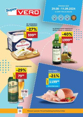 SuperVERO katalog - 29.08.2024 - 11.09.2024.
