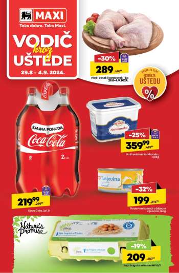 Maxi katalog - 29.08.2024 - 04.09.2024.