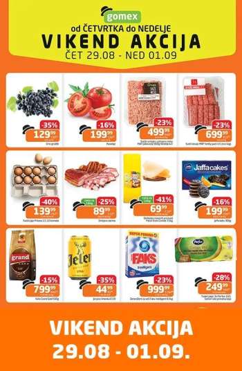 Gomex katalog - 29.08.2024 - 01.09.2024.