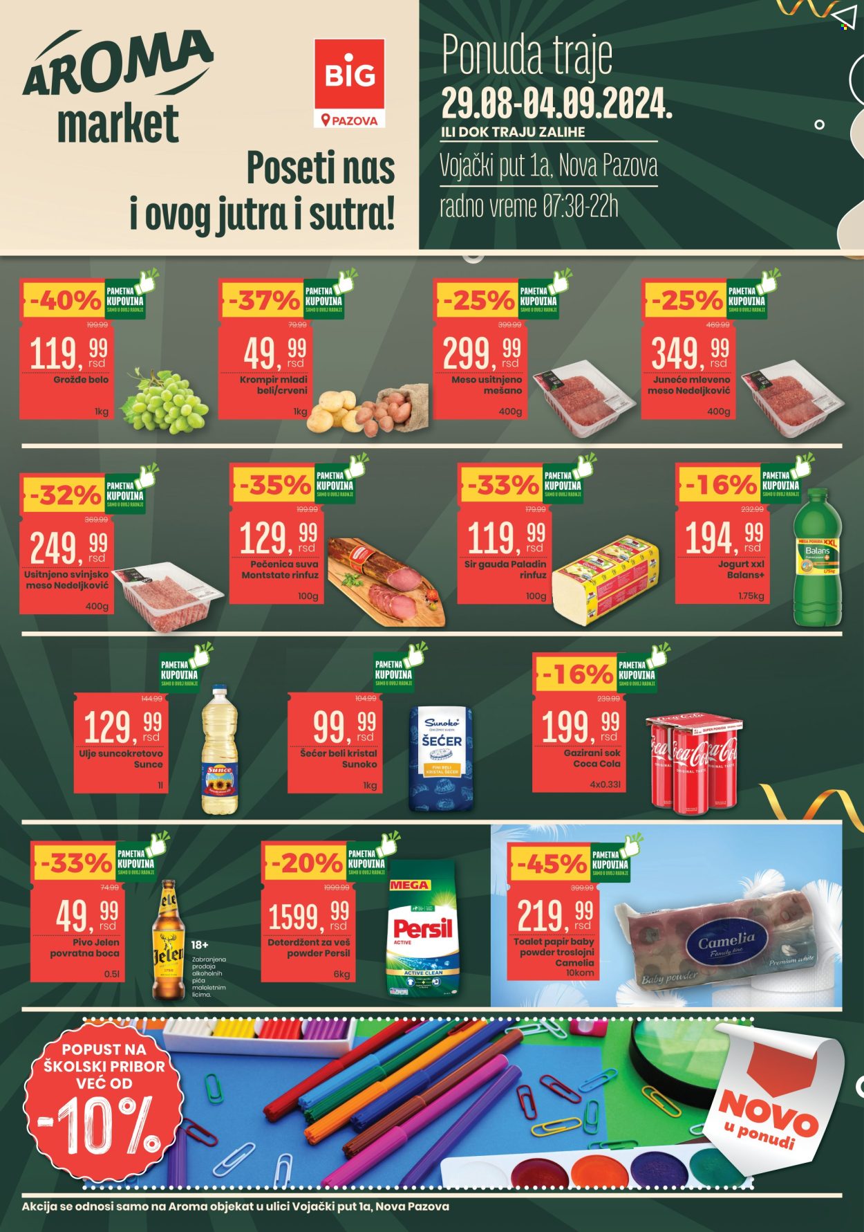 Aroma Market katalog - 29.08.2024 - 04.09.2024. Stranica 1