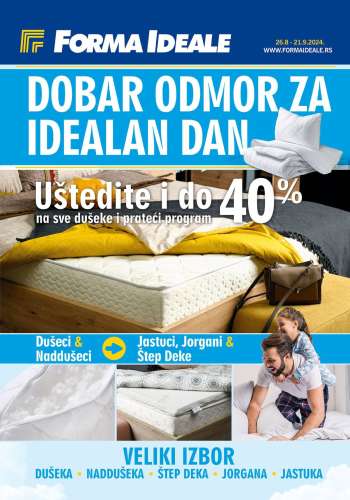 Forma Ideale katalog - 26.08.2024 - 21.09.2024.
