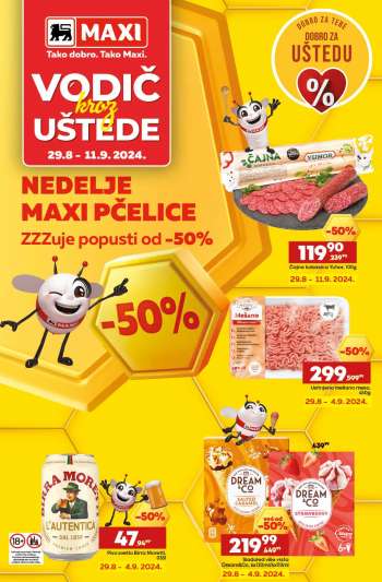 Maxi katalog - 29.08.2024 - 11.09.2024.