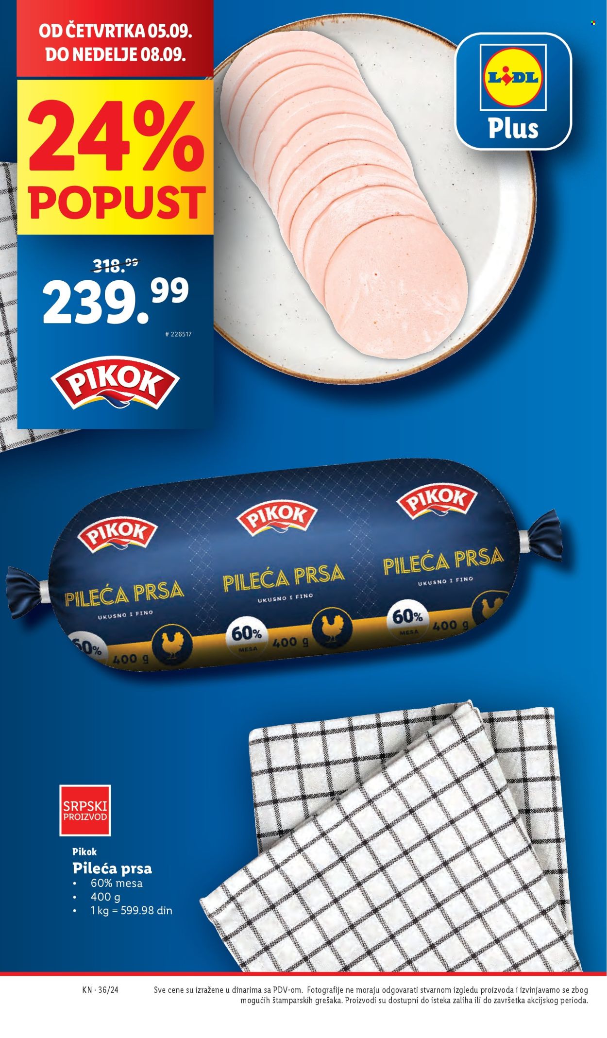 Lidl katalog - 05.09.2024 - 11.09.2024. Stranica 4