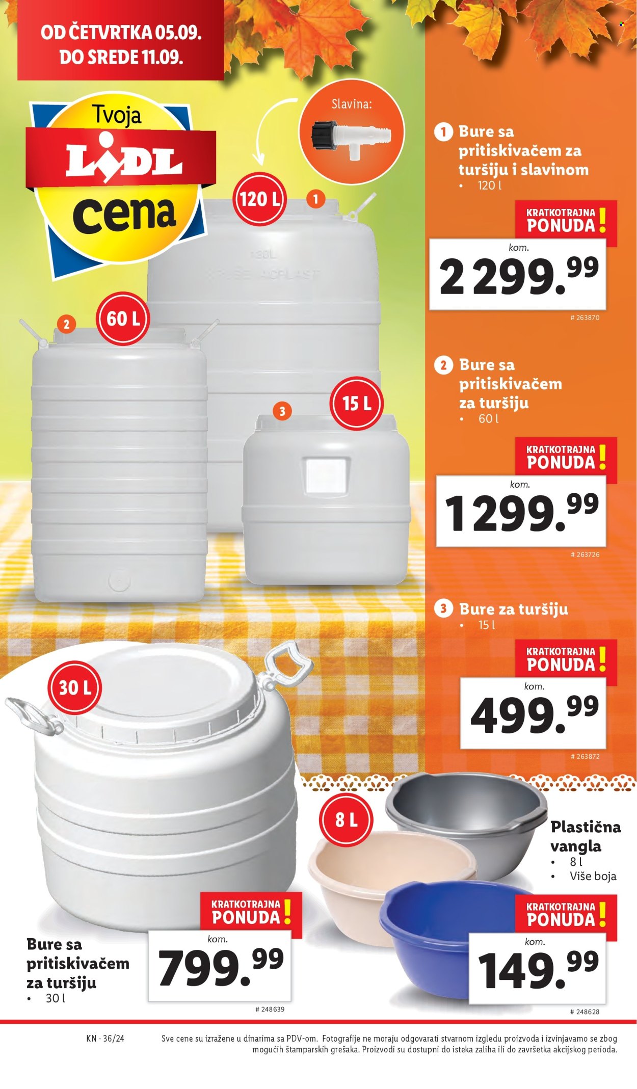 Lidl katalog - 05.09.2024 - 11.09.2024. Stranica 24