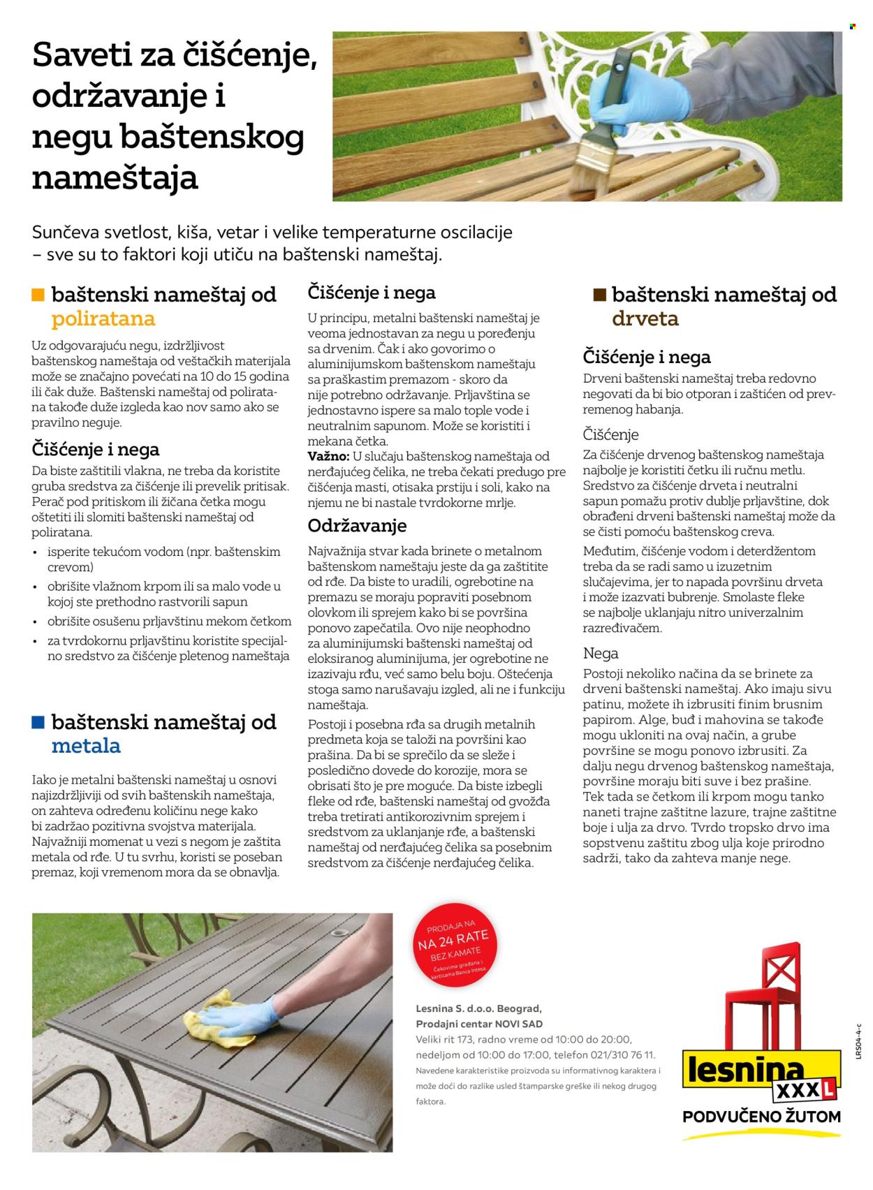 Lesnina XXXL katalog. Stranica 28
