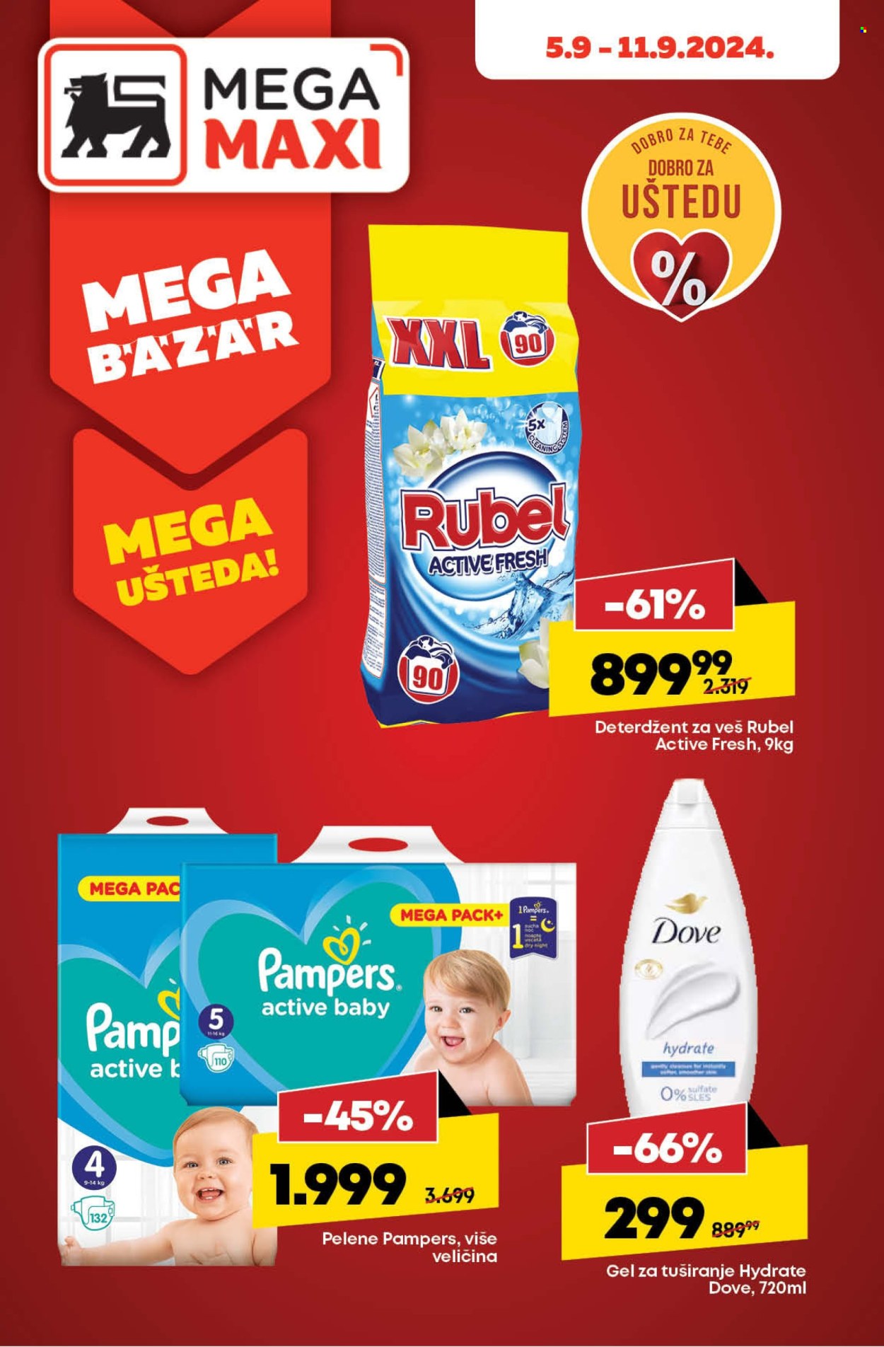 Mega Maxi katalog - 05.09.2024 - 11.09.2024. Stranica 1