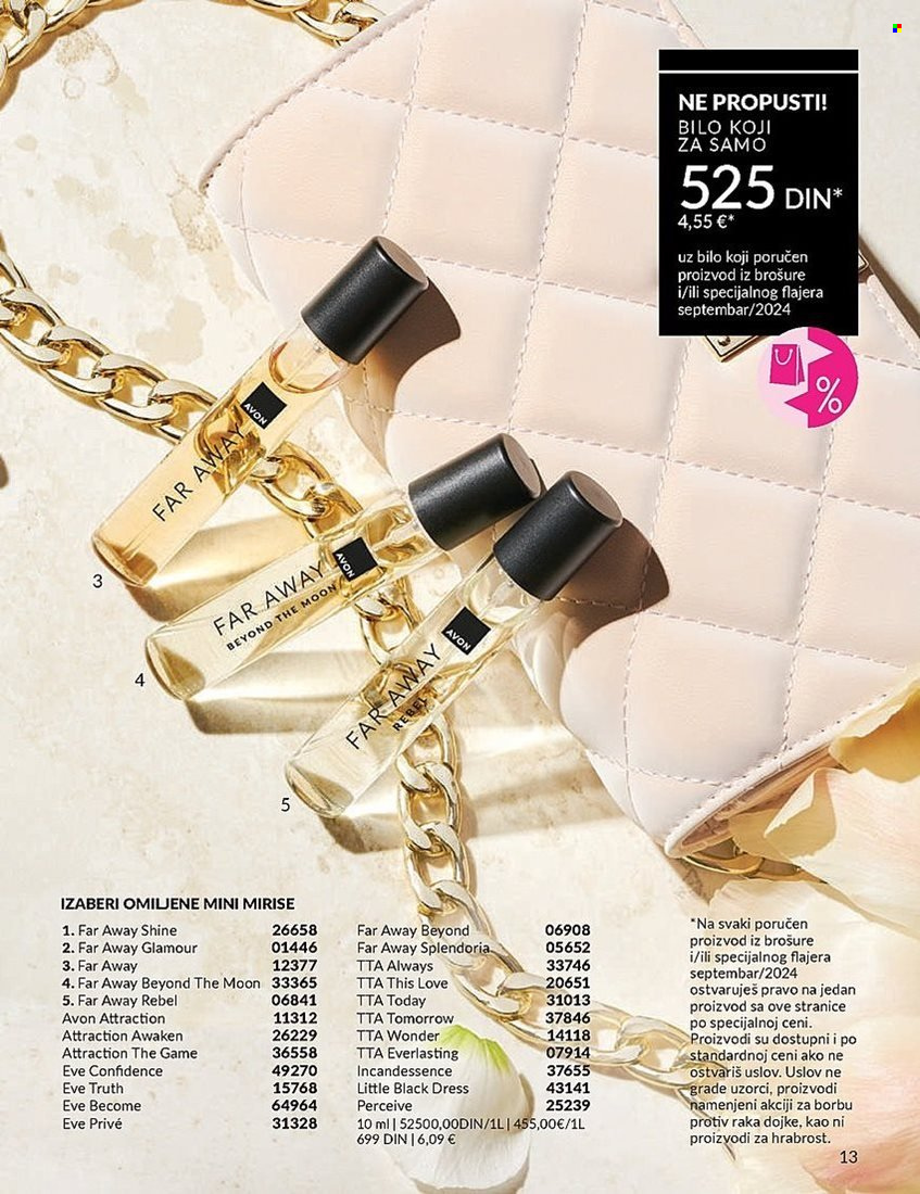 Avon katalog - 01.09.2024 - 30.09.2024. Stranica 13