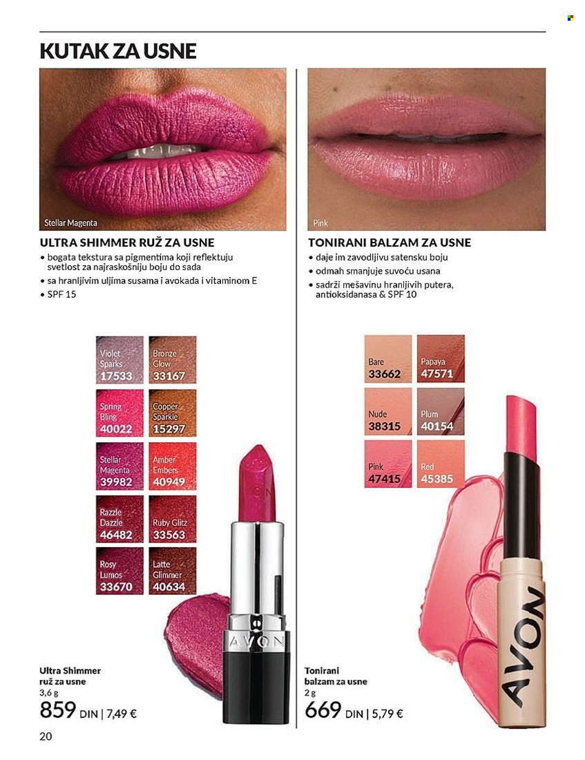 Avon katalog - 01.09.2024 - 30.09.2024. Stranica 20