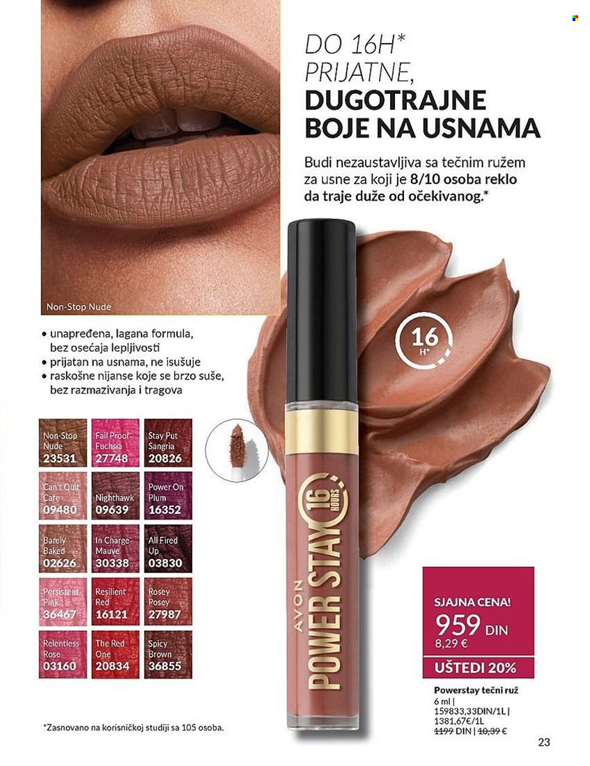Avon katalog - 01.09.2024 - 30.09.2024. Stranica 23