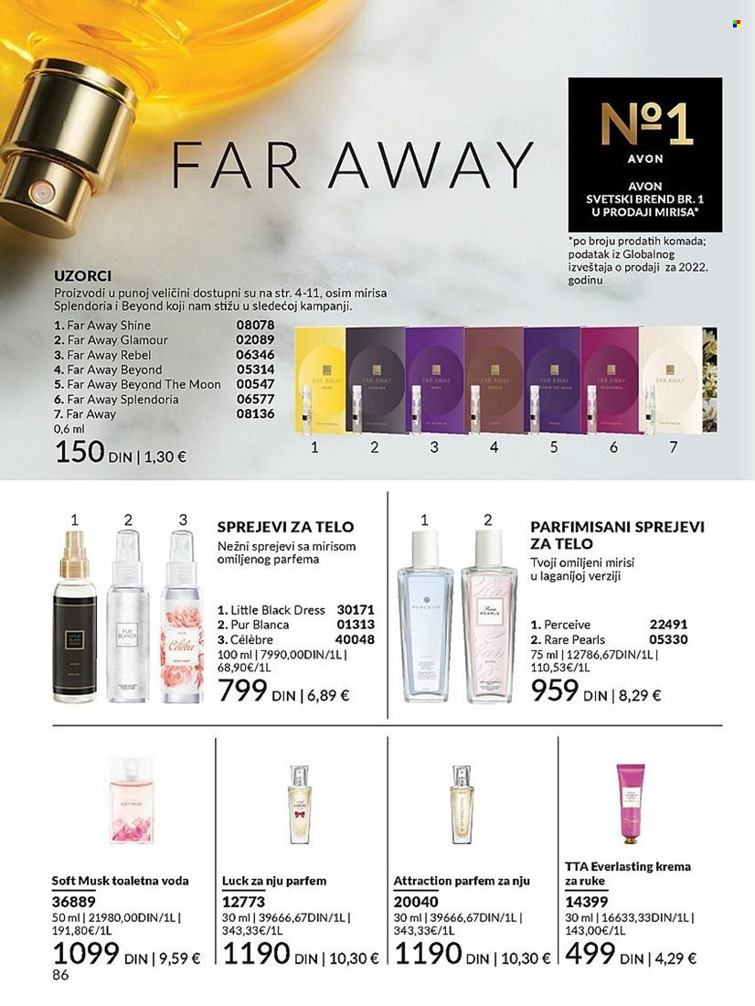 Avon katalog - 01.09.2024 - 30.09.2024. Stranica 86
