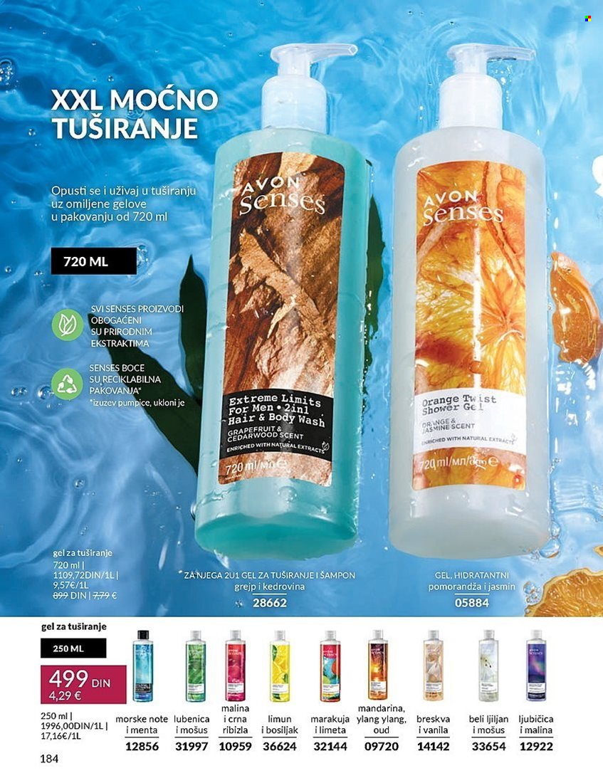 Avon katalog - 01.09.2024 - 30.09.2024. Stranica 184