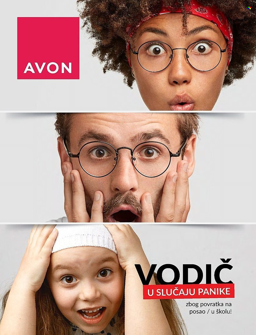 Avon katalog. Stranica 1